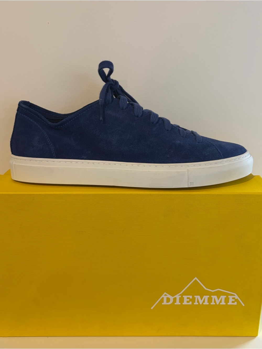 Diemme Loria Low Klein Blue Suede Sneakers